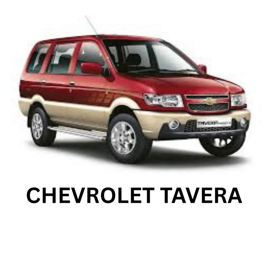Red Tavera for Car rental